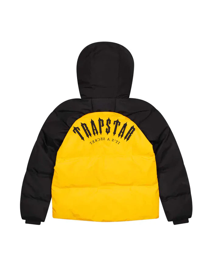 Trapstar Irongate Arch Puffer Jacket AW23 - Yellow/Black