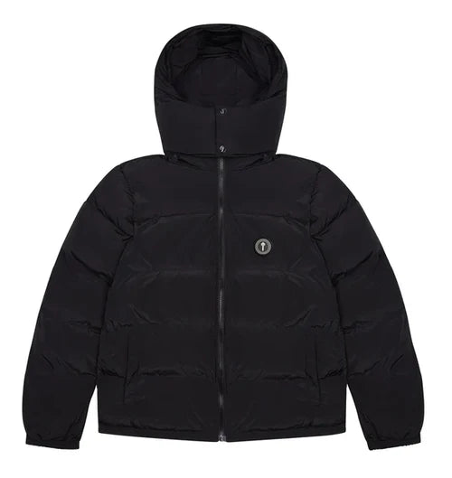 Trapstar Irongate Detachable Hooded Puffer Jacket - Black